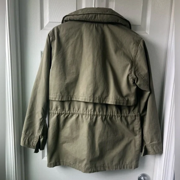 J. Crew Lightweight Utility Field Military Style Jacket Women’s Small - Picture 2 of 6